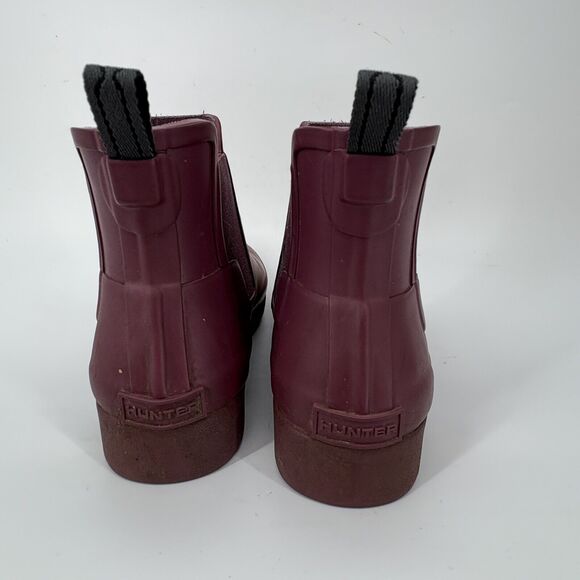 Hunter Boots Womens 6 Pink Refined Chelsea Ballard Ankle Chore Barn WFS1017RMA - Picture 5 of 10